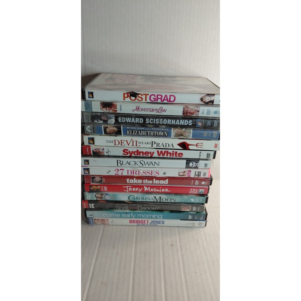 2000's Vintage Collection For Girls Night used Media Disc DVD Lot Of 15 Untested